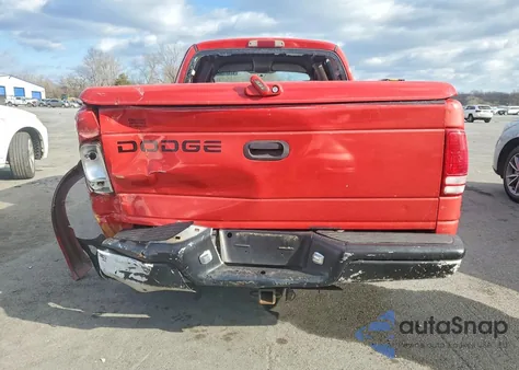 2002 Dodge Dakota Quad Slt z USA, uszkodzony, nr VIN 1B7HL48N82S501680